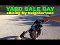 eBiking My Neighborhood Yard Sale