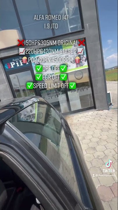 Alfa Romeo 1.9 JTD 150hp Original 220hp Stage 2 popcorn🍿