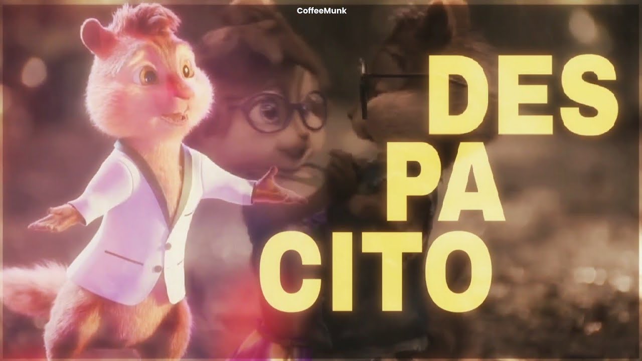 The Chipmunks | Despacito [Music Video + Lyrics] (10years on YouTube)