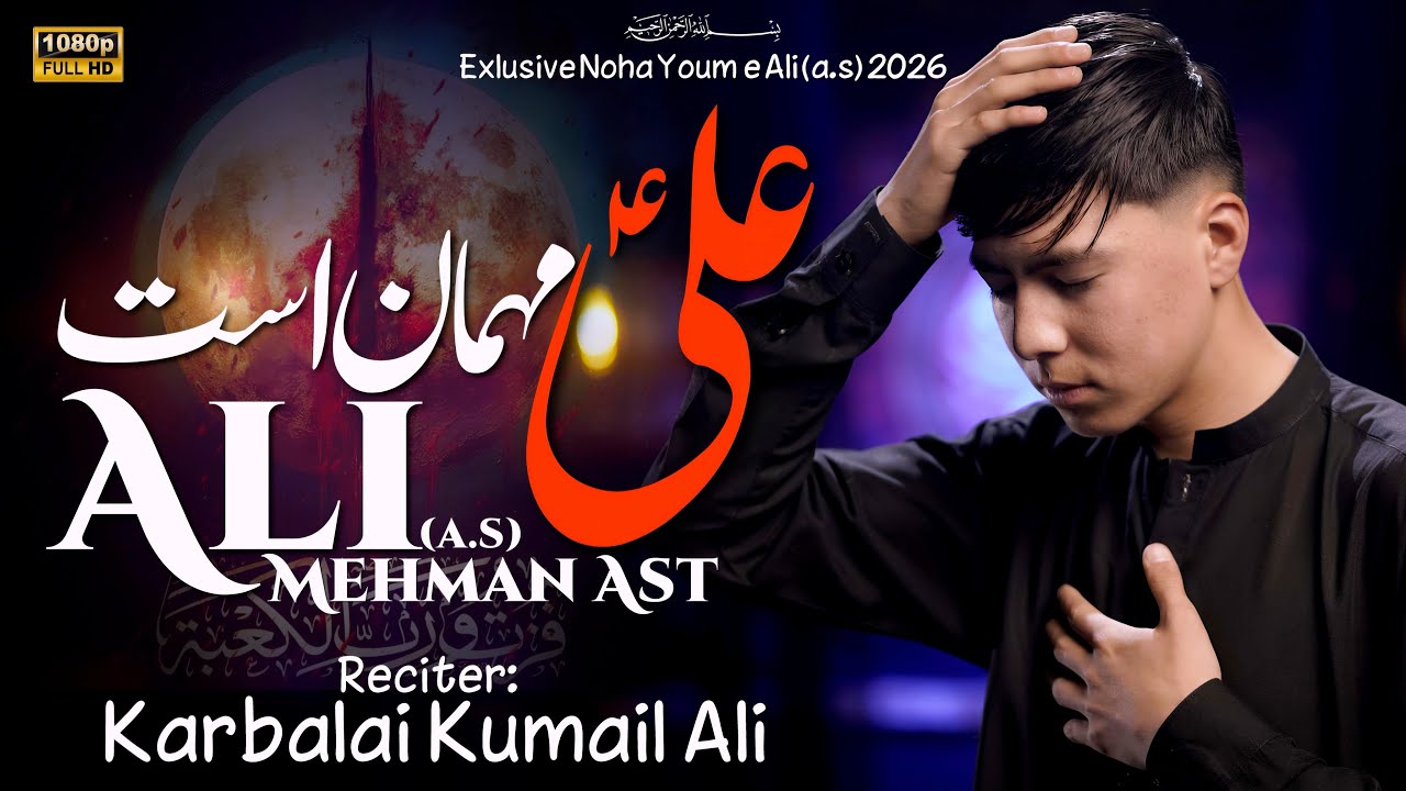 New Noha 2026 | Ali Mehman Ast | Karbalai Kumail Ali | Shahadat Imam Ali