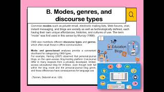 Computer Mediated Discourse