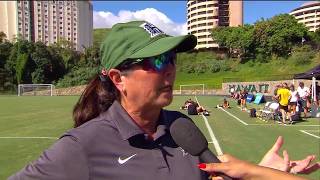 Coach Nagamine on Wahine shutout: 'We were very efficient'