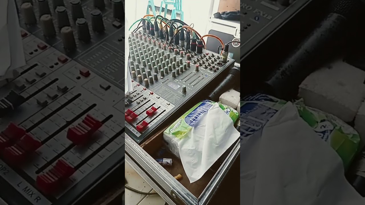 mixer Allen Heath gl 2400 feat mixer soundqueen pro fx 12