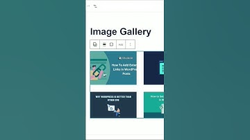 How to Add an Image Gallery in WordPress Using Gutenberg  #wordpress #imagegallery #wp
