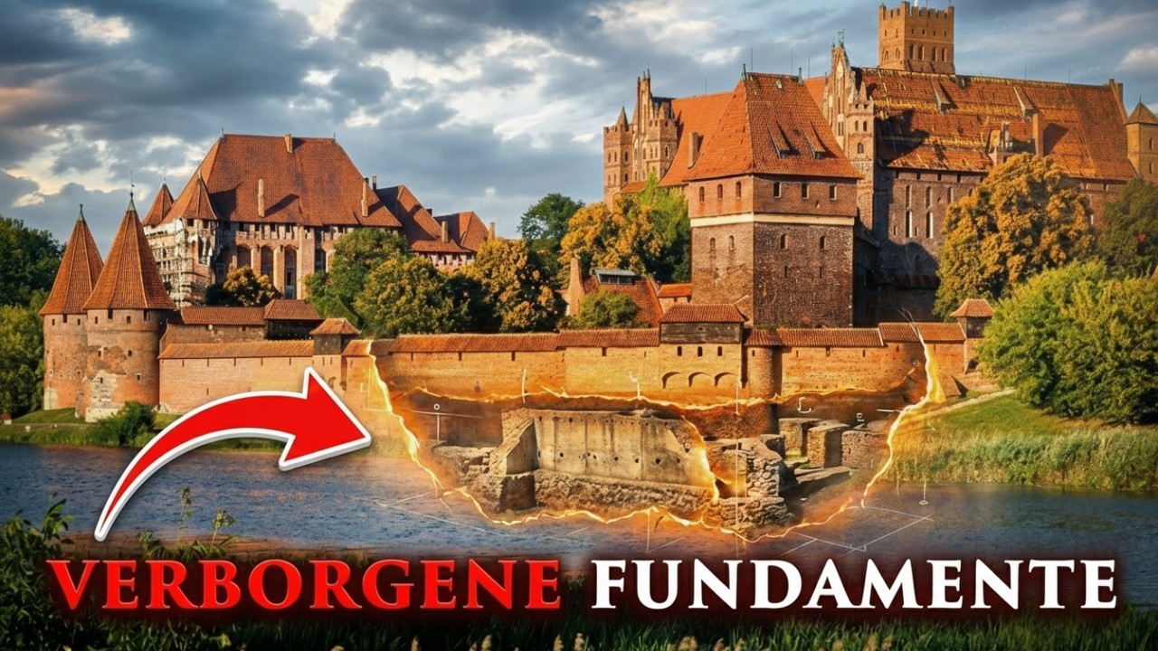 Die GRÖSSTE Burg Europas: 40 Millionen Ziegel, 400 Ritter — Was liegt UNTER Marienburg?