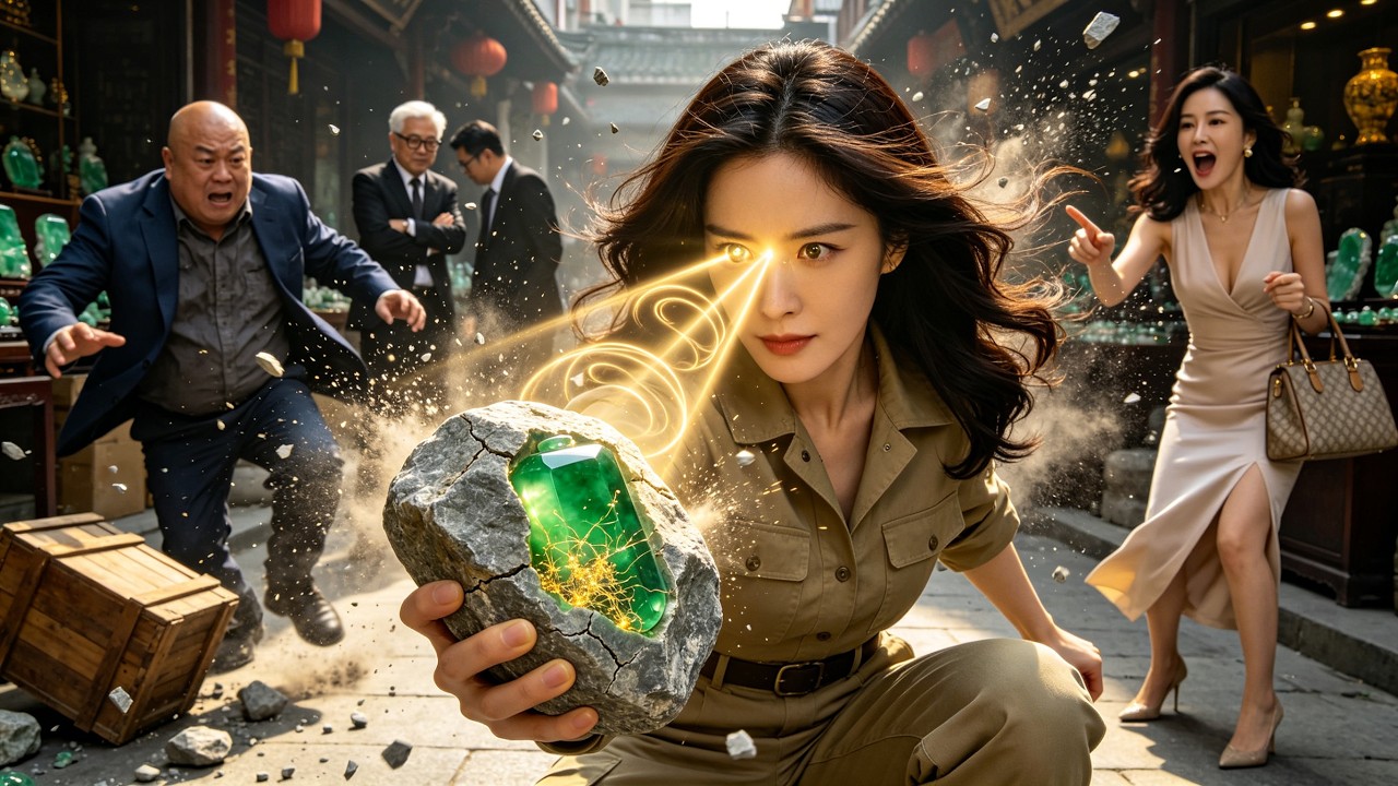 透视神石：打工妹逆袭鉴宝，惊天秘密曝光！