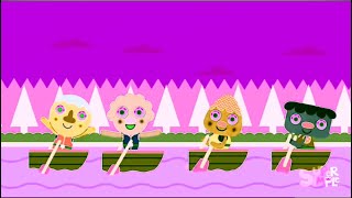 Row Row Your Boat | Noodle with Friends | Sponsored By: Gamavision Preview2 Csupo 2001 Effects