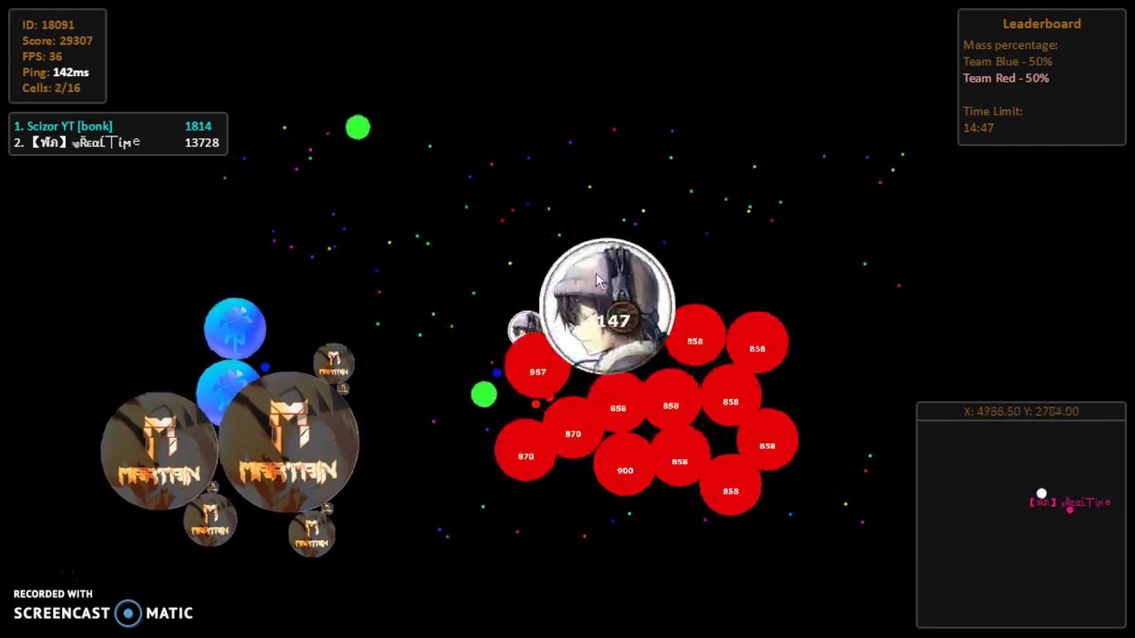 Gota.io // Team Scrimmage // BIGGEST DOUBLESPLIT!!! // Win/Win