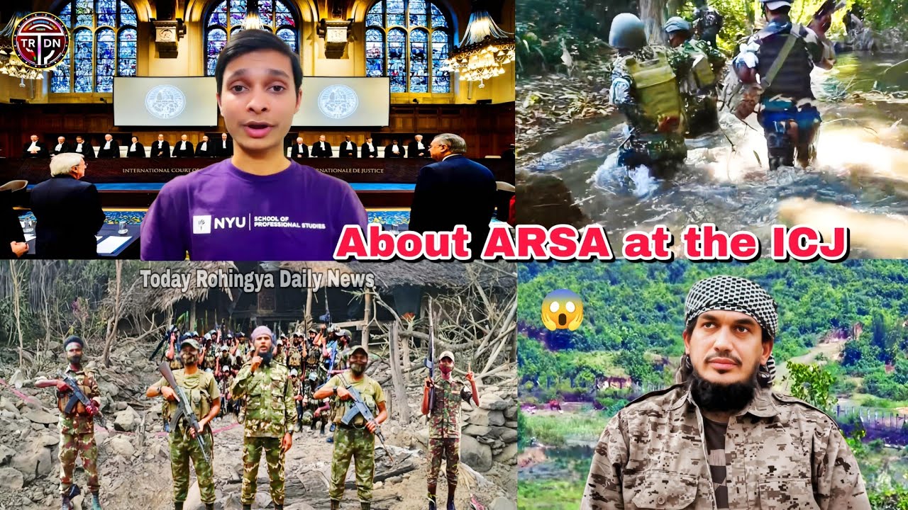 16/01/2026 Myanmar Used Name of ARSA Army in ICJ Hearing | Rohingya Army ARSA Name Used in ICJ