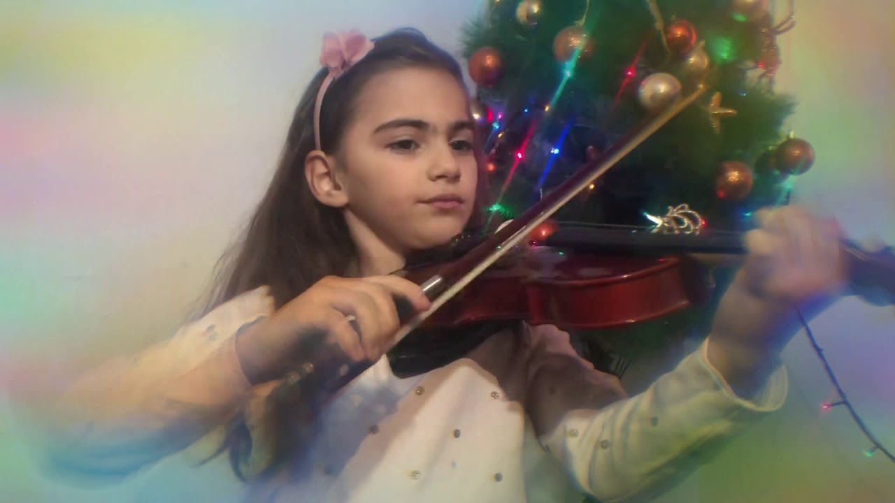 Jingle bells on violin YouTube