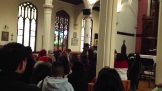 Traditional Pomo song sang in church
