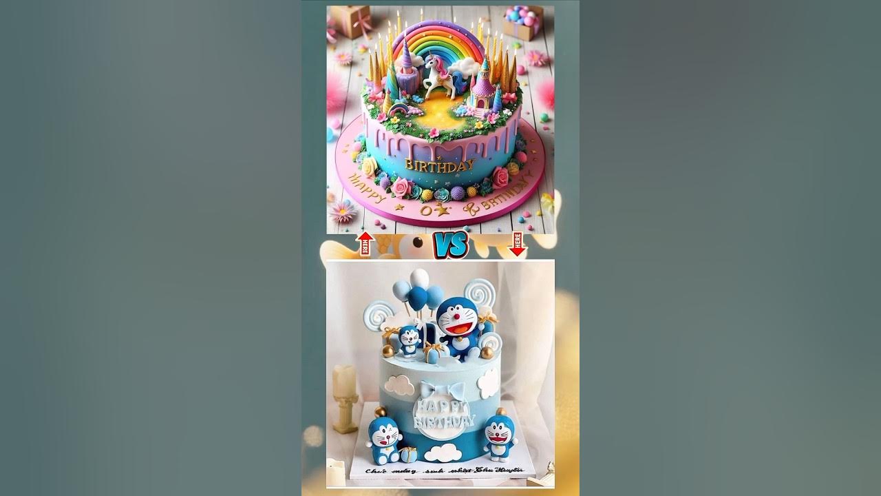 pilih mana kue ulang tahun doraemon vs unicorn? #cosplay #cute #anime #duet #vs #cake #cosplayer pilih mana kue ulang tahun doraemon vs unicorn? #cosplay #cute #anime #duet #vs #cake #cosplayer