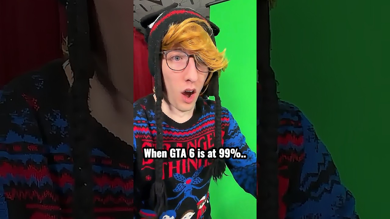When GTA 6 is at 99% 😭