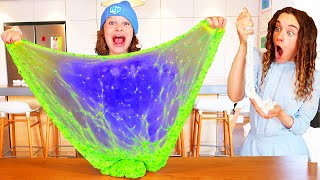 FUNNIEST SLIME IN OR OUT CHALLENGE Challenge By The Norris Nuts