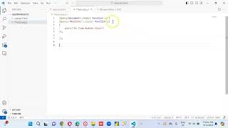 Lesson6-  Function in a File - JQuery 1000 Videos