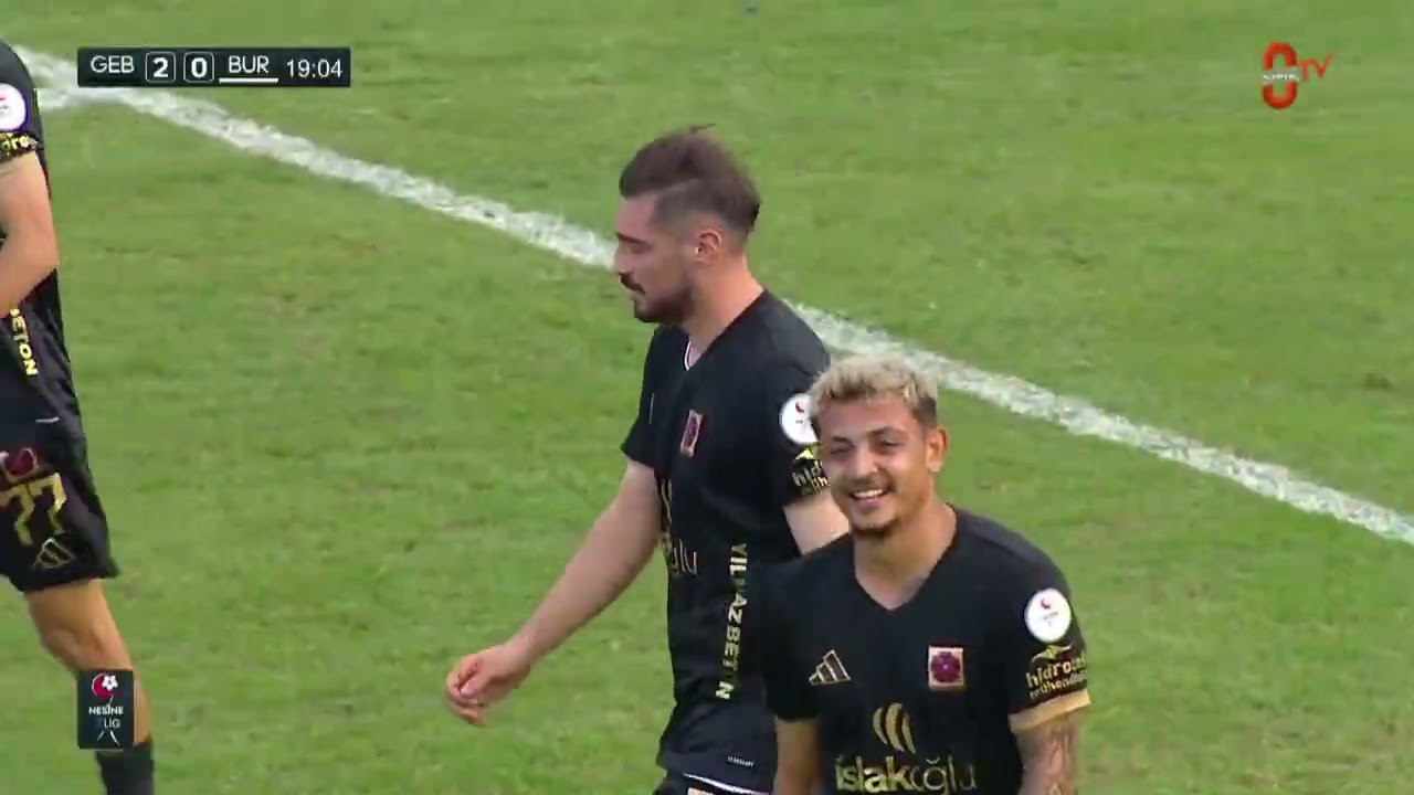 Gebzespor 4 - 1 Bursaspor (Maçın golleri)