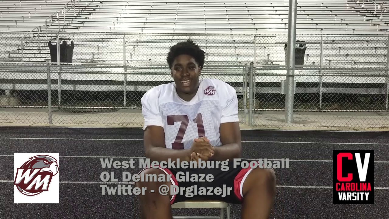 CV Interview - West Mecklenburg Hawks OL Delmar Glaze