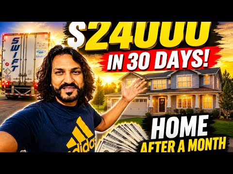 $24,000 Gross in One Month ๐๐ฐ Finally Heading Home After 30 Days on the Road! ๐บ๐ธ
