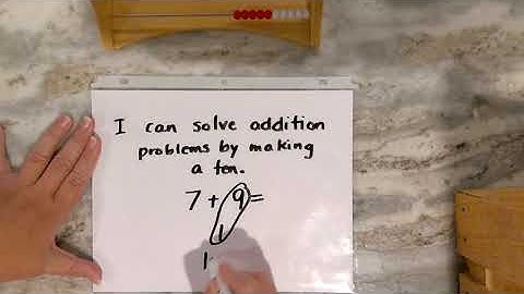 Adding Using a Rekenrek and Making a Ten