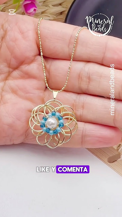 Dije de flor multipetalos 😍✨