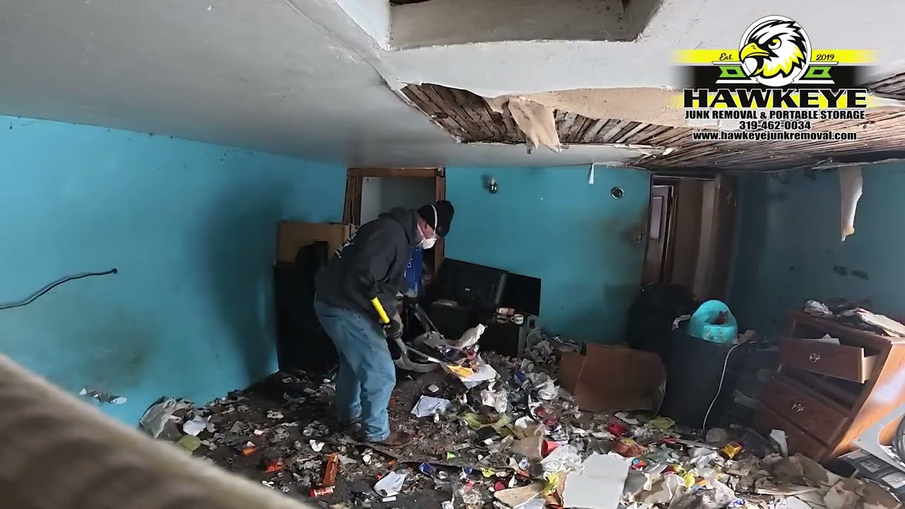 Worthington Iowa_Home Trash Out. Day 1& 2 Junk Removal in Eastern Iowa.