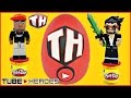 GIANT PLAY DOH SURPRISE EGG TUBE HEROES  New TH Blind Bags Minecraft Crossy Roads