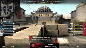 CSGO ESL Polish championship - Vexed Gaming VS ATB Gaming [G1] - by elekTra & Grumble$