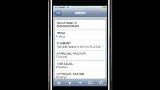 Demo: Mobile BMC Remedy on iPhone screenshot 5