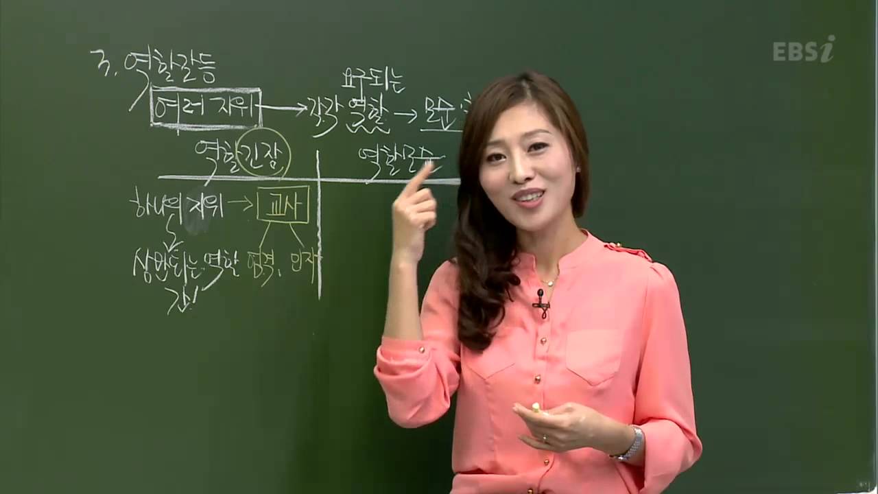 EBS [사회탐구] 사회문화 - 역할갈등이란?