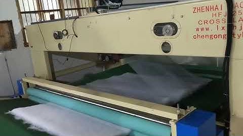 HFJ-88 quilt production line/comforter making machine/carding machine/cross lapper/duvet filling