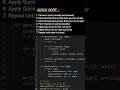 DSA Quick sort algorithm and it's program | #python #coding #programming #dsa #datastructure #codes