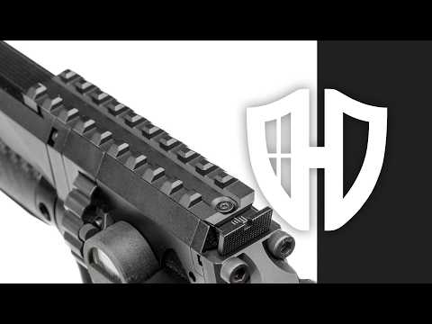 In diesem Video zeigen wir euch Schritt für Schritt, wie die Long Picatinny Alu Schiene (21 mm) an der Huben GK1 Universal &amp; MINI PRO montiert wird.👉 Direkt...