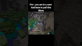 pov : you have to pull this move 💀 #minecraft #shorts Information