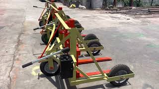 Hydroulic Pallet Shifting Trolley For Bricks & Block Making Plant