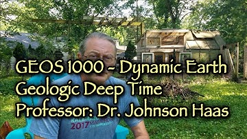 GEOS 1000 - Introduction to Deep Time