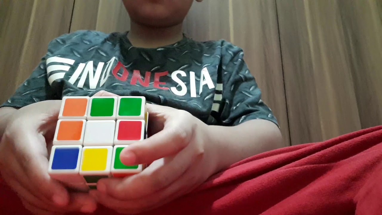 Cara main rubik dengan marah susah 