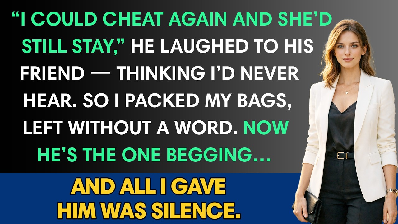 “I Could Cheat Again And She’d Still Stay,” He Laughed To His Friend...