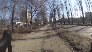 Topeak Dynapack vs Ukrainian potholes