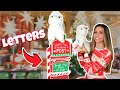 WRITING LETTERS TO SANTA !