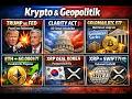 Krypto & Geopolitik: Goldman Sachs & BTC-ETF - Tom Lee sieht ETH bei 60k$ - Südkorea-Pakt mit XRP