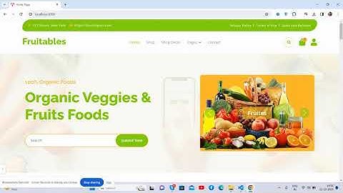 Angular 17 Free Organic Veggies & Fruits Foods Ecommerce Template