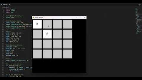 faça um jogo da memoria em python😃👍 simples