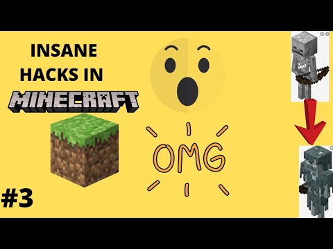 Insane Minecraft Hacks that will blow your mind.#3.#minecraftshorts ...