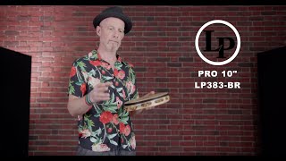 Latin Percussion PRO Tambourine 10' LP383 BR