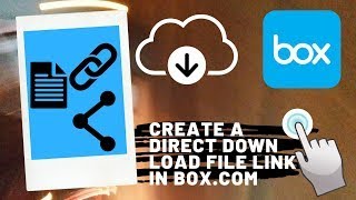 Box: Create a file direct download link screenshot 2