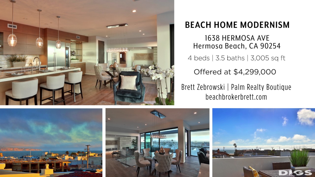 1638 Hermosa Ave, Hermosa Beach Offered by Brett Zebrowski | Palm Realty Boutique