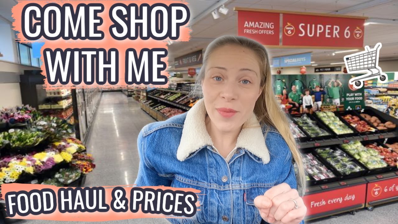 ALDI COME SHOPPING VLOG Come Food Shopping With Me To Aldi + Food