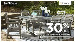 Ashley Outdoor Furniture - Available EXCLUSIVELY at our Commercial Drive Yorkville, NY Store - TV30