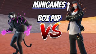 Mini game box PVP with my friend #fortnite #boxpvp