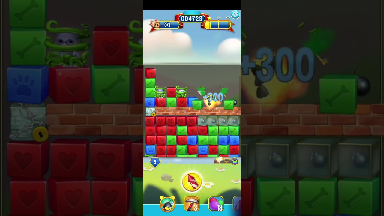 Pet Rescue Saga level 4486 no boosters